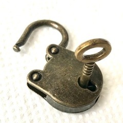 【新品】アンティーク　ミニ南京錠　未使用‼️の画像