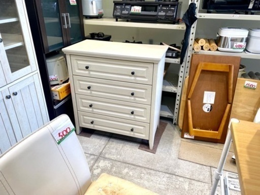 ニトリ チェスト N キャセイ TB 8579 WHW タンス 衣類収納 中古 衣装ケース