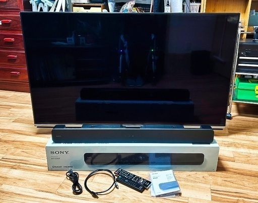 4K60型液晶TV\u0026サウンドバー