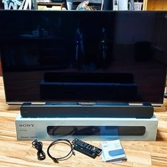 4K60型液晶TV&サウンドバー