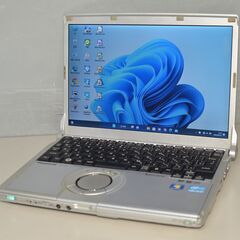 日本製 中古軽量ノートPC 最新Windows11+office Panasonic CF-S10AWGDS Core i5-2520M/メモリ4GB/HDD1TB/12.1インチ/無線/便利なソフト多数