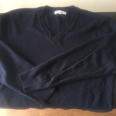 中古セーターネイビー