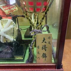 五月人形　特選　大将飾　オルゴール付きの画像