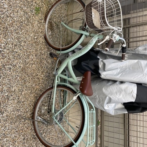 女の子用24インチ　6段ギア変速　自転車