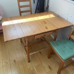 IKEA折り畳み式ダイニングセット