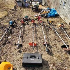 ガレージセール！ 刈払機、耕運機などなど　工具もあります。