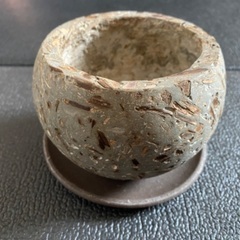木玉（廃材利用の植木鉢）