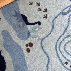 IKEA 恐竜　ラグ　子ども部屋　マット　ダイナソー　北欧　インテリアの画像