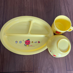 ※5/7処分済み【無料】ヤマハ ぷっぷる 子ども用食器