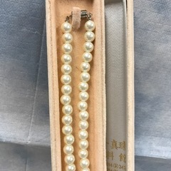 O2303-420 真珠ネックレス 現状お渡しの画像