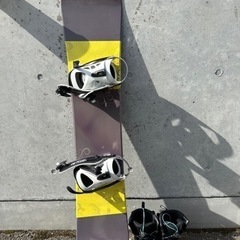 スノーボード　シューズセット　145cm、26cm