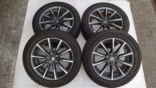 トヨタ　ＺＮ６　８６　純正アルミホイール(スタッドレスタイヤ付) 205/55R16ｲﾝﾁ　4本セット