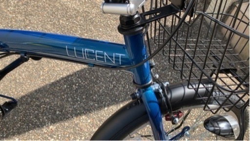 終了【☆未使用新品☆】折りたたみ自転車 cyma LUCENT