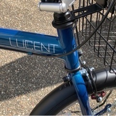 終了【☆未使用新品☆】折りたたみ自転車 cyma LUCENTの画像