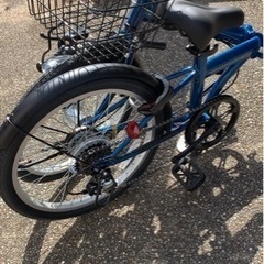 終了【☆未使用新品☆】折りたたみ自転車 cyma LUCENTの画像