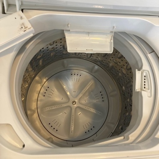 冷蔵庫とご購入で1000円OFF【中古品】maxzen 全自動電気洗濯機 7.0kg 2020年製JW70WP01 通電確認済み 20