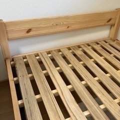 無印良品　シングルベッド　0円