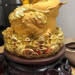 風水　置物　三脚蛙の画像