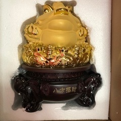 風水　置物　三脚蛙の画像