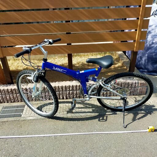 候補者調整中折り畳みMTB 26インチ UGO シマノ21段 中古 現地(船橋市