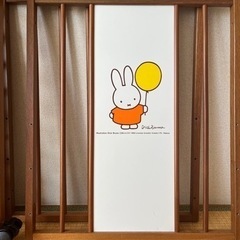 ミッフィー  ベビーベッド  70×120【解体済み】の画像