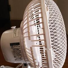 【受け渡し予定者決定】△カバーに破損有り△ YAMAZEN 小型扇風機 2wayの画像