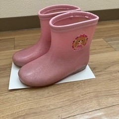 レインブーツ18センチ　女の子