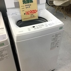 TOSHIBA 2021年製4.5g 洗濯機　中古品 ○販売終了○4.5キロ洗濯機 TOSHIBA 2021年製 中古品