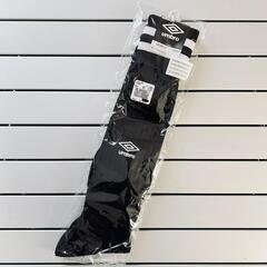 【新品】サッカーソックス アンブロ 25-27cm  黒