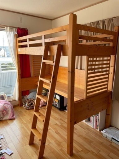 ロフトベッド　コメント３人確認中です。