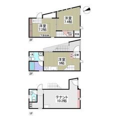 💖初期費用１７万円💖秩父鉄道「上熊谷」駅 徒歩3分🌟戸建て（事業...