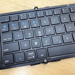 浅沼商会 3E Bluetooth Keyboard 3E-BKY7 ケース付き 3つ折りタイプ TRI 10key モバイルキーボード レタパ対応 札幌市手稲区の画像