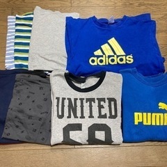 【160cm】アディダスプーマ★トレーナー長袖Tシャツ