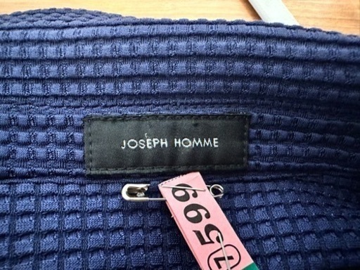  JOSEPH HOMME ジャケット アウター 美品 春夏秋用 クリーニング済 ネイビー 購入価格29,500円