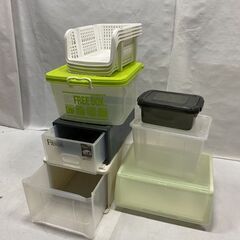 移転セール！３月２６日で出品終了！10点セット 収納ケース プラ...