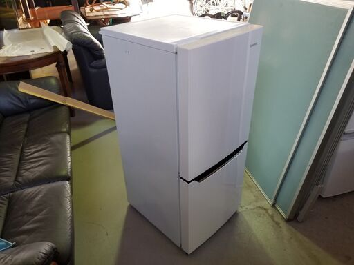単身者向け 2ドア冷蔵庫 ハイセンス HR-D1302 130L 2017年製 中古品