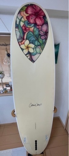 RIKKA FEMME × COLLEEN WILCOX  SURFBOARD