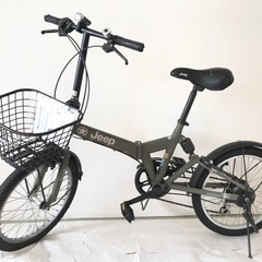 JEEP 折り畳み自転車 JE-206GRS ミニベロ ジープ  