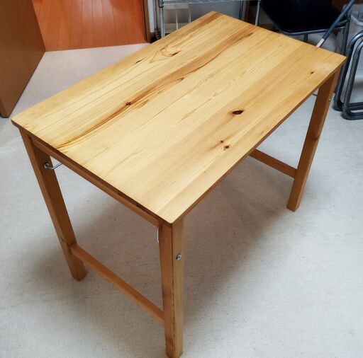 無印良品 パイン材　折りたたみテーブル　50cm×80cm×70㎝