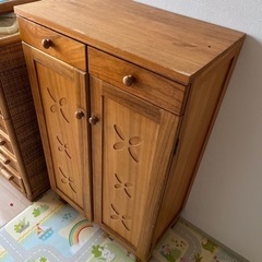 靴箱　差し上げますの画像