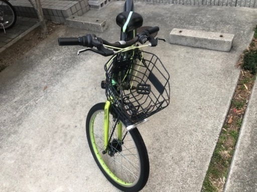 自転車低学年向け　3年使用　28インチ