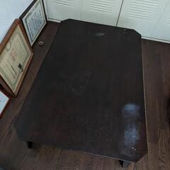 松本民芸ローテーブルの画像