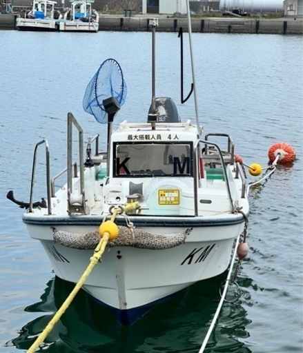 和船　25馬力　船外機　魚探付き　決まりました