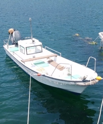 和船　25馬力　船外機　魚探付き　決まりました