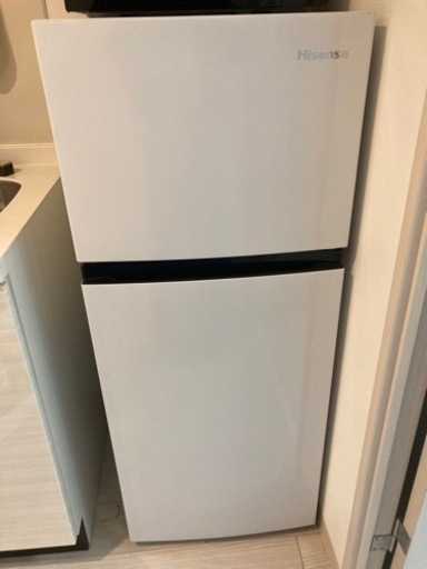 ハイセンス冷蔵庫120L 右開き2ドア