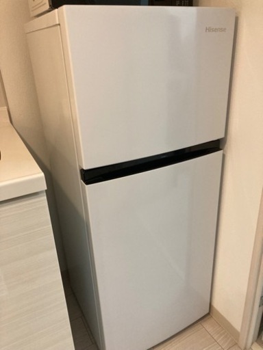 ハイセンス冷蔵庫120L 右開き2ドア