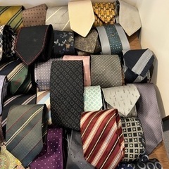 ネクタイ　大量　まとめの画像