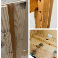 【交渉中】IKEA　IVAR　キャビネット付き（幅80✕高180✕奥行50）の画像