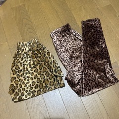 ★ キッズ、豹柄、パンツ、ズボン、120~ 130★の画像