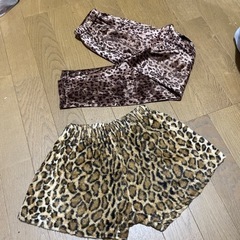 ★ キッズ、豹柄、パンツ、ズボン、120~ 130★の画像